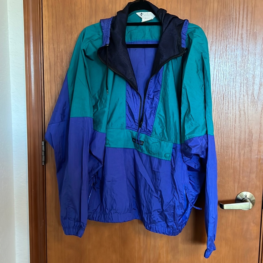 Men’s Retro Columbia Windbreaker